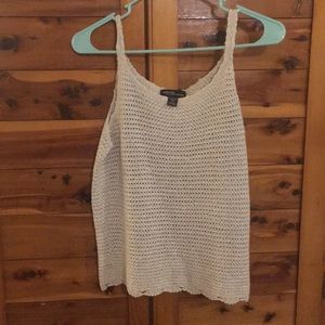 Knitted tank